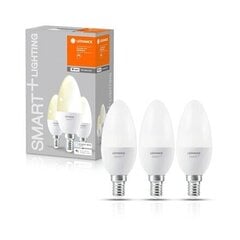 Viedā LED spuldze Ledvance Smart Candle E14 5W 470lm, 3 gab cena un informācija | Spuldzes | 220.lv