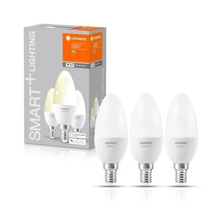 Viedā LED spuldze Ledvance Smart Candle E14 5W 470lm, 3 gab cena un informācija | Spuldzes | 220.lv