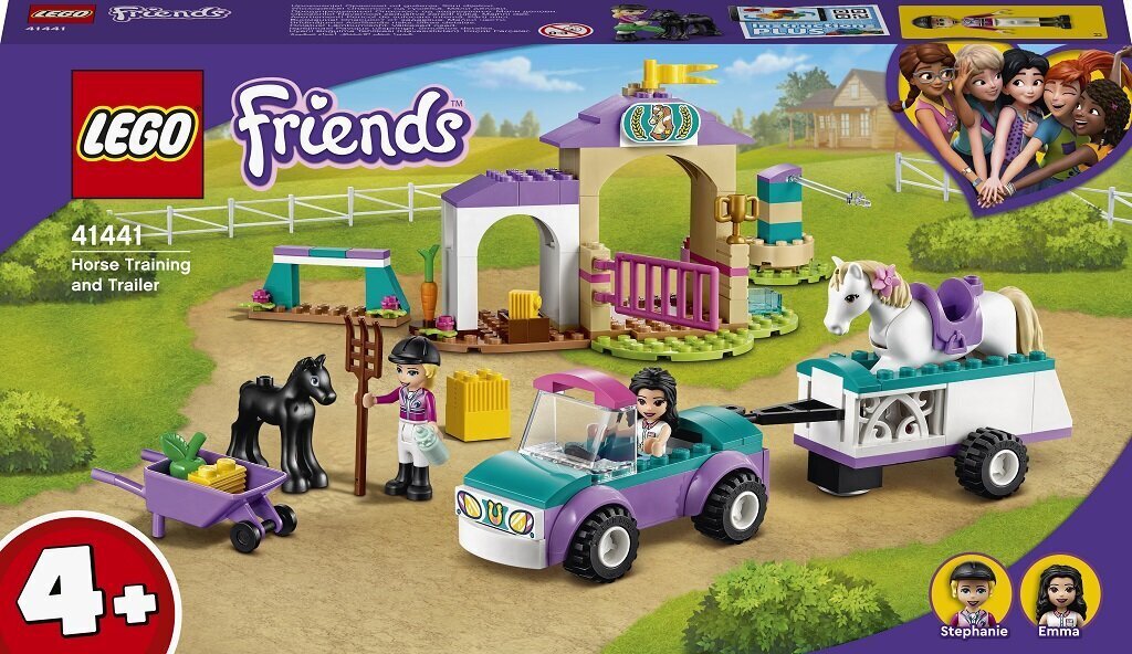 41441 LEGO® Friends Zirgu treniņš un pārvadāšanas auto cena un informācija | Konstruktori | 220.lv