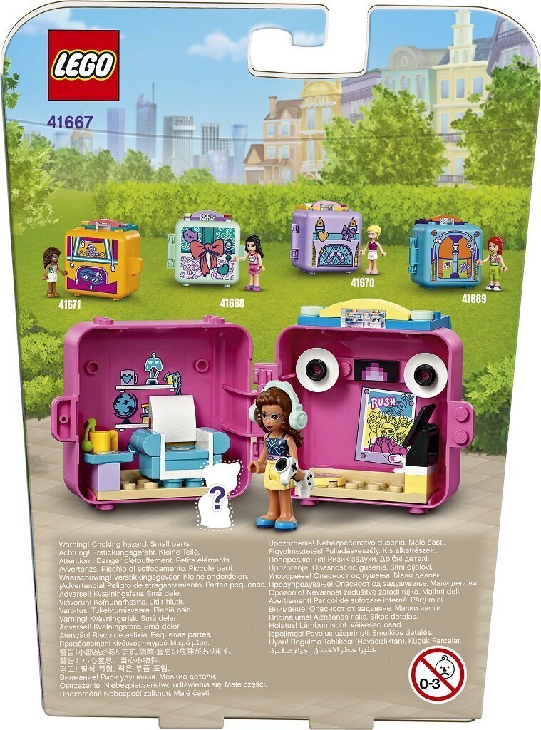 41667 LEGO® Friends Olivias spēļu kubs cena un informācija | Konstruktori | 220.lv