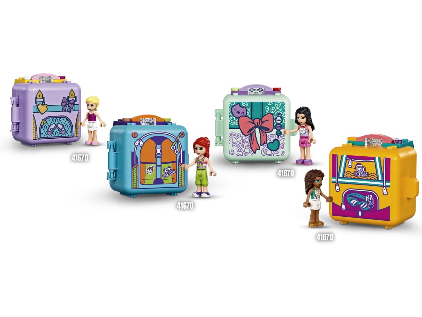 41667 LEGO® Friends Olivias spēļu kubs cena un informācija | Konstruktori | 220.lv