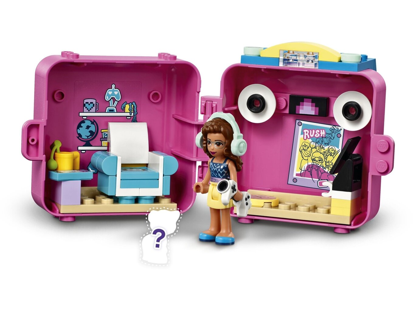 41667 LEGO® Friends Olivias spēļu kubs cena un informācija | Konstruktori | 220.lv