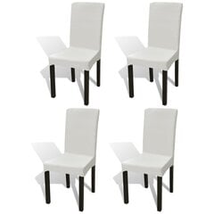 Эластичные и ровные чехлы на стулья, 4 шт. цена и информация | Чехлы для мебели | 220.lv