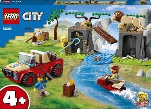 60301 LEGO® City Stunt Внедорожник спасателей дикой природы цена и информация | Конструкторы | 220.lv