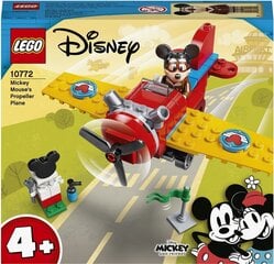 10772 LEGO® ǀ Disney Пропеллерный самолет Микки Мауса цена и информация | Kонструкторы | 220.lv