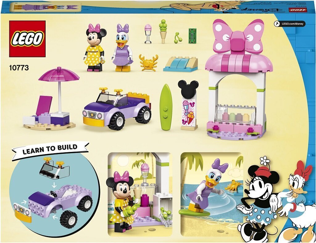 10773 LEGO® | Disney Mickey and Friends Pelītes Minnijas saldējuma veikals цена и информация | Konstruktori | 220.lv