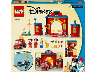 10776 LEGO® | Disney Mikija un draugu ugunsdzēsēju mašīna un kravas automašīna цена и информация | Конструкторы и кубики | 220.lv