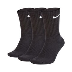 Vīriešu sporta zeķes Nike Everyday SX7664 010, 3 pāri, melnas цена и информация | Мужские носки | 220.lv