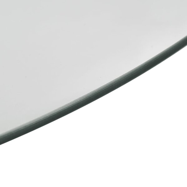 vidaXL rotējoša servēšanas paplāte, 60 cm, rūdīts stikls, caurspīdīga atsauksme