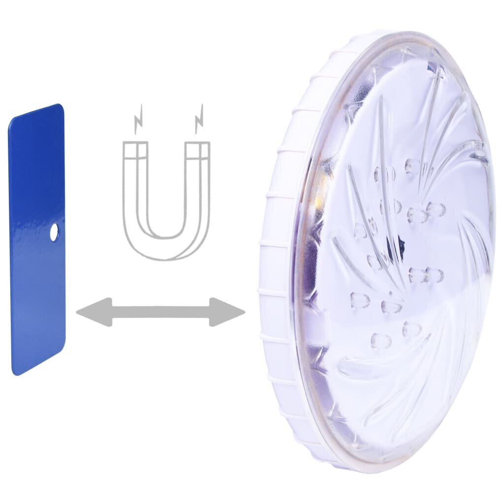 vidaXL iegremdējama, peldoša baseina LED lampa, ar tālvadības pulti цена и информация | Baseinu piederumi | 220.lv