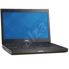 Dell Precision M4800 i7-4810MQ 15.6 FHD 16GB 512GB K1100M Win10PRO cena un informācija | Portatīvie datori | 220.lv