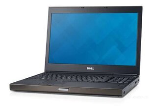 Компьютер Dell Precision M4800 i7-4810MQ 15.6 FHD 16GB 512GB K1100M Win10PRO цена и информация | Ноутбуки | 220.lv