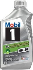 Motoreļļa Mobil 1 ESP LV 0W-30 A5/B5, 1L cena un informācija | Mobil Auto preces | 220.lv