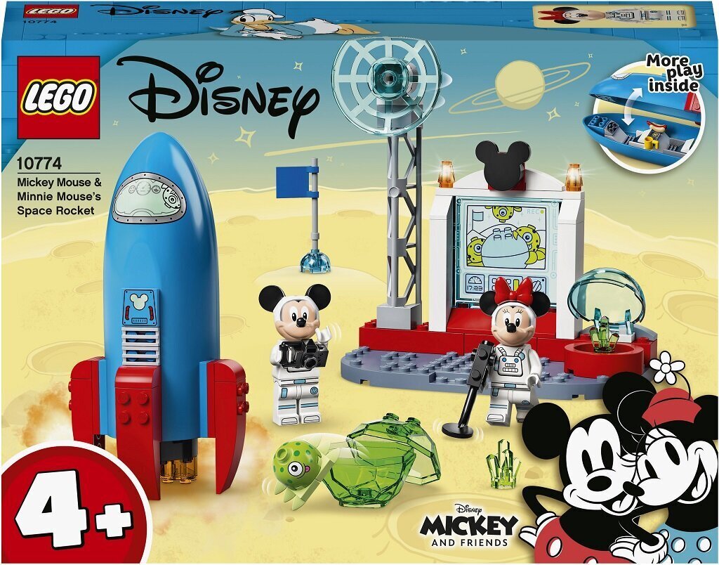 10774 LEGO® | Disney Mickey and Friends kosmosa raķete цена и информация | Konstruktori | 220.lv