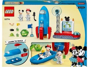 10774 LEGO® ǀ Disney Mickey and Friends Микки Маус и Минни Маус космическая ракета цена и информация | Конструкторы и кубики | 220.lv