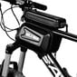 Universāls tālruņa turētājs WILDMAN E6S 1L 4"- 7" velosipēdam melns cena un informācija | Auto turētāji | 220.lv