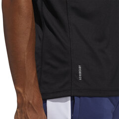 Adidas T-Krekli Own The Run Tee Black ED9294/XL cena un informācija | Sporta apģērbs vīriešiem | 220.lv