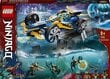 71752 LEGO® NINJAGO Ninju ātrā zemūdene cena un informācija | Konstruktori | 220.lv