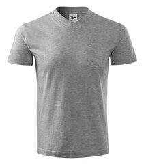 V-neck футболка Unisex черная цена и информация | Мужские футболки | 220.lv