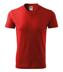 V-neck футболка Unisex черная цена и информация | Мужские футболки | 220.lv