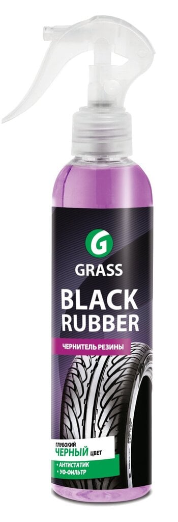 Riepu melninātājs, Black rubber 250ml cena un informācija | Auto ķīmija | 220.lv