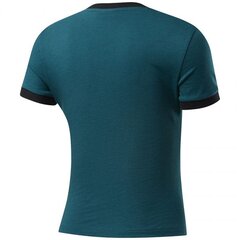 Женская футболка Reebok Training Essentials Linear Logo Slim W FK6679, 51389, зеленая цена и информация | Спортивная одежда для женщин | 220.lv