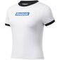 Sporta T-krekls sievietēm Reebok Training Essentials Linear Logo Tee W FK6680, balts cena un informācija | Sporta apģērbs sievietēm | 220.lv