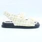 Sandales un Iešļūcenes 2331597741, baltas цена и информация | Sieviešu sandales | 220.lv