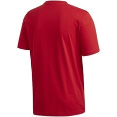 Спортивная футболка мужская Adidas Essentials Plain Tee M FM6214 цена и информация | Мужская спортивная одежда | 220.lv