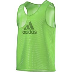 Sporta T-krekls vīriešiem un sievietēm Adidas BIB 14 F82135, zaļš cena un informācija | Sporta apģērbs vīriešiem | 220.lv
