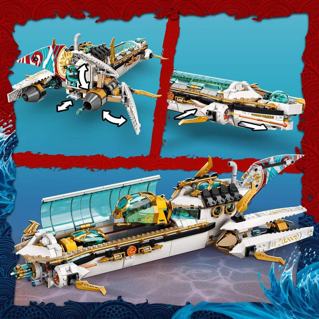 71756 LEGO® NINJAGO Hydro Bounty cena un informācija | Konstruktori | 220.lv