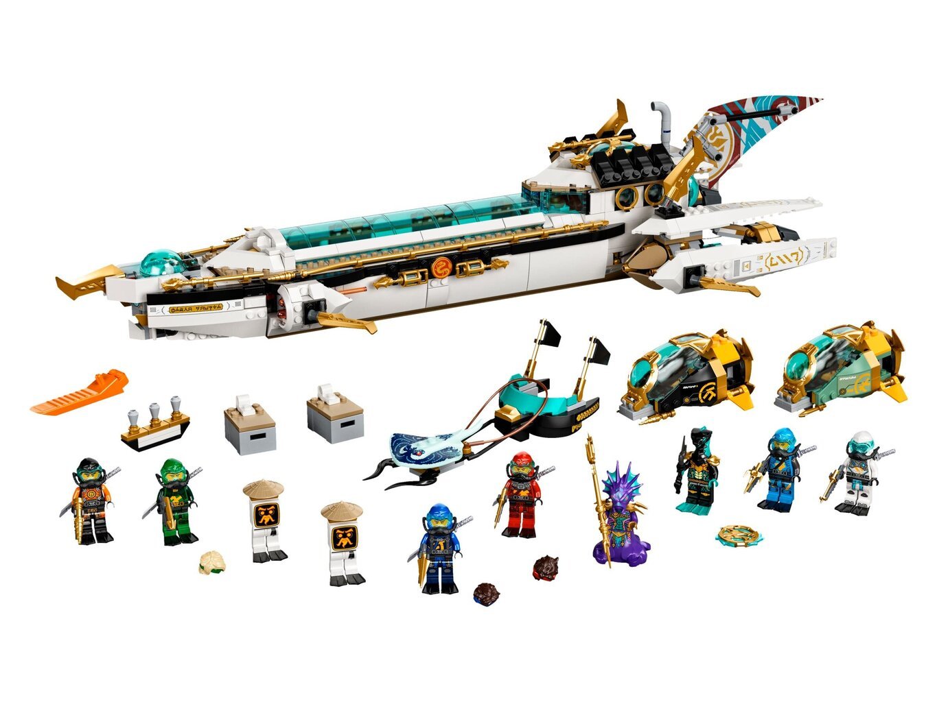 71756 LEGO® NINJAGO Hydro Bounty cena un informācija | Konstruktori | 220.lv