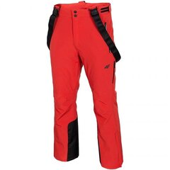 Vīriešu slēpošanas bikses 4F M H4Z20 SPMN003 62S, sarkanas cena un informācija | Vīriešu slēpošanas apģērbs | 220.lv