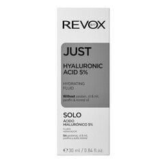 Revuele Revox Just Hialuronskābes sejas serums, 30 ml cena un informācija | Serumi sejai, eļļas | 220.lv