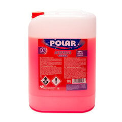 POLAR Antifrīzs Premium Long Life -37*C, G12+, VW TL774-D/F, sarkans, 10L cena un informācija | Vējstiklu un dzesēšanas šķidrumi | 220.lv