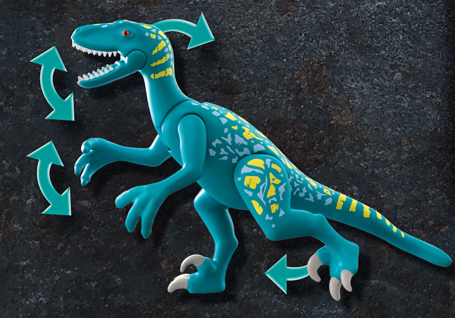 70629 PLAYMOBIL® Dino Rise, Deinonychus: Gatavs kaujai цена и информация | Konstruktori | 220.lv