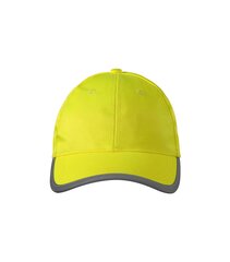 HV Reflex Cap unisex fluorescent желтый цена и информация | Мужские шарфы, шапки, перчатки | 220.lv