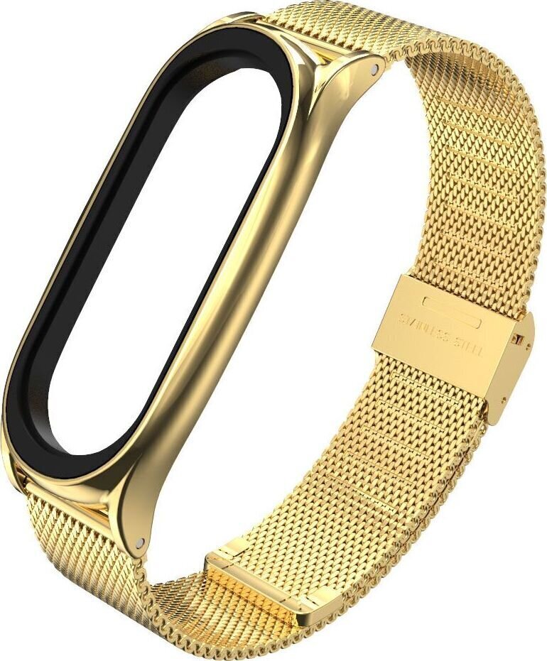 Tech-Protect Watch Strap Milanese Band Gold цена и информация | Viedpulksteņu un viedo aproču aksesuāri | 220.lv