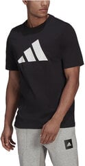 Adidas Футболки M Fi Tee Bos A Black GP9503/M цена и информация | Мужские футболки | 220.lv