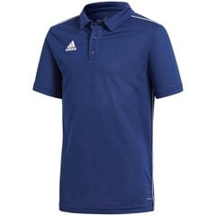 Sporta T-krekls zēniem Adidas Core 18 Polo JR CV3680 цена и информация | Рубашки для мальчиков | 220.lv