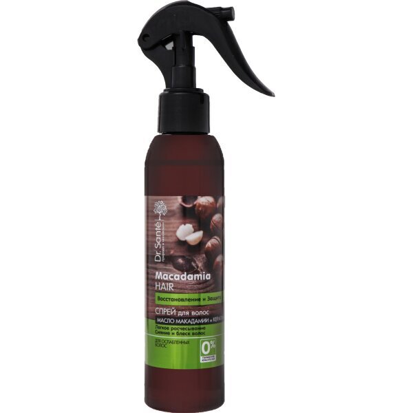 Dr.Sante Macadamia matu aerosols 150 ml цена и информация | Matu uzlabošanai | 220.lv