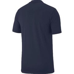 Спортивные футболки для мальчиков Nike Tee TM Club 19 SS JUNIOR AJ1548 451, синяя цена и информация | Рубашки для мальчиков | 220.lv