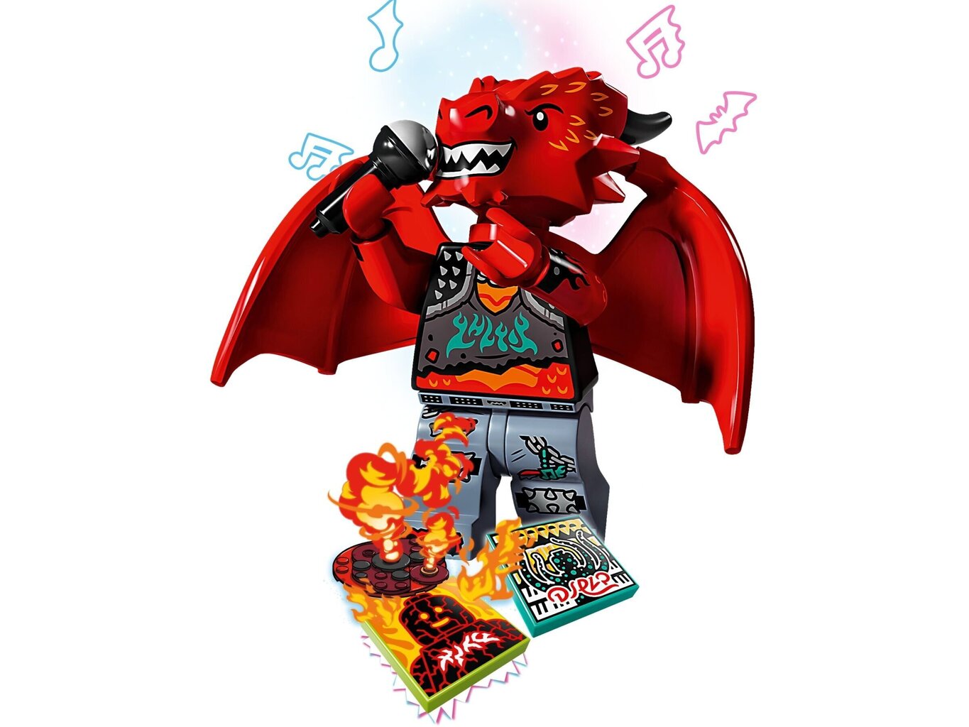 43109 LEGO® VIDIYO Metāla pūķa BeatBox цена и информация | Konstruktori | 220.lv