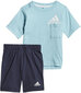 Adidas Sporta Tērpi I Bos Sum Set Blue GM8943/98 cena un informācija | Komplekti zēniem | 220.lv