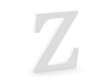 Koka burts Z, balts, 17 x 20 cm cena un informācija | Svētku dekorācijas | 220.lv
