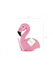 Pinjata Flamingo, 25 x 55 x 8 cm cena un informācija | Svētku dekorācijas | 220.lv