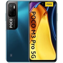 POCO M3 Pro 5G, 64GB, Dual SIM, Cool Blue цена и информация | Мобильные телефоны | 220.lv