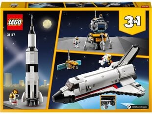 31117 LEGO® Creator Приключения на космическом шаттле цена и информация | Kонструкторы | 220.lv