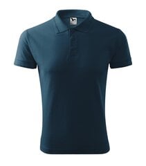 Мужская футболка поло Pique Polo Polo Shirt темно-синяя kaina ir informacija | Мужские футболки | 220.lv