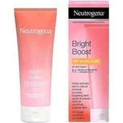 Гелиевая жидкость Neutrogena Bright Boost SPF 30,30 мл цена и информация | Сыворотки для лица, масла | 220.lv